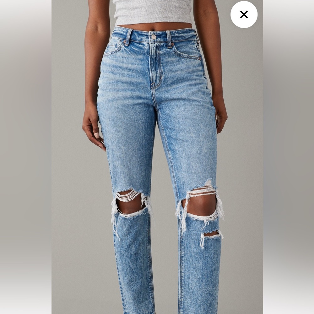 American eagle mom jeans